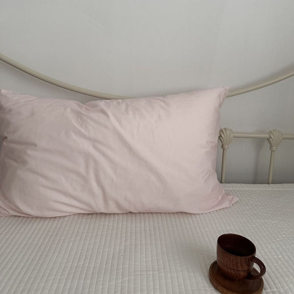Ella Pure Cotton Pillowcases / Pink