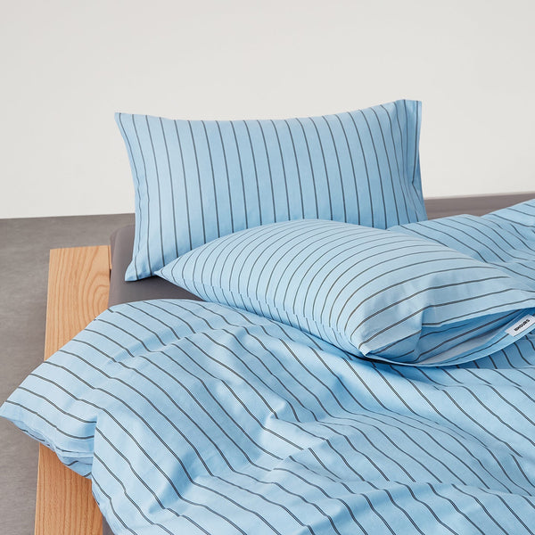 Henry Striped Pillowcases / Blue