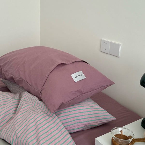 James Striped Bedding Set / Blue